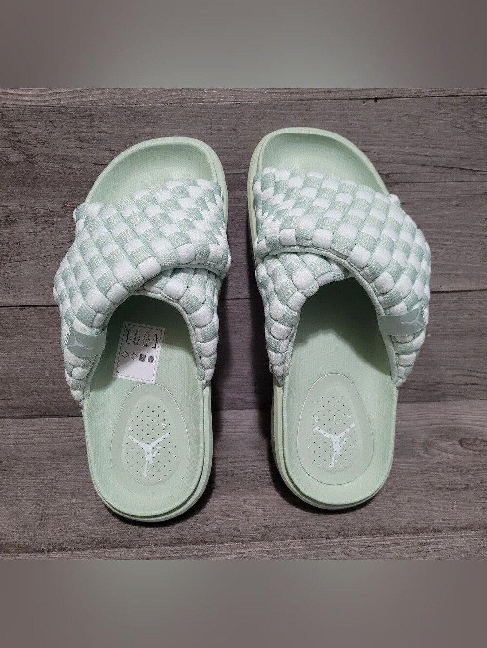 Jordan Sophia Slide Slippers Green Women's Size 7 DO8863-300 Pistachio Frost